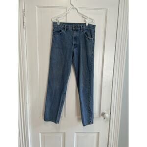 RK Brand Original Workwear Men's Jeans Size 32x32 Medium Wash, Straight Leg